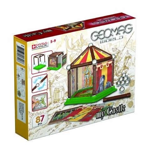 Geomag World My Castel Pieces Jeu De Construction Magnetique