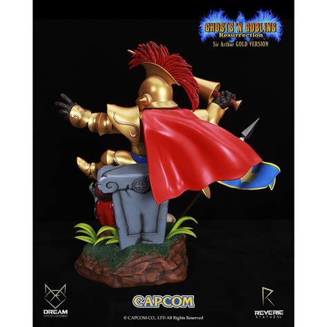 Dream Figures Sir Arthur Gold Armor Ghost N Goblins Resurrection