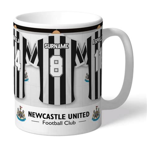 Newcastle United Gifts. Personalised Official Football Merchandise