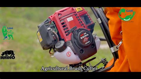 Brushcutter Backpack Grass Cutter Model Backpack Gx35 Youtube