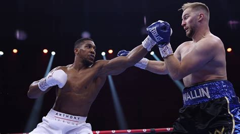 Day Of Reckoning: Joshua stops Wallin with vicious performance, Wilder falls short against ...