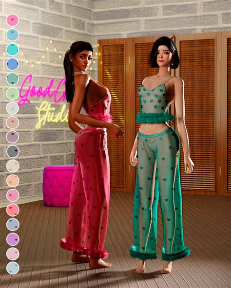 35 Cosiest Sims 4 Female Sleepwear Cc Best Custom Pyjamas