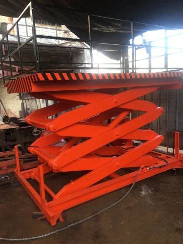 Unique Pit Mounted Scissor Lift Working Height Feet Capacity