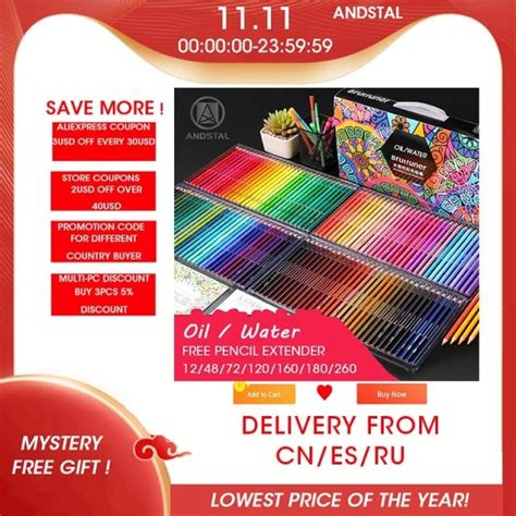 Andstal Professional Oil Color Pencil Set