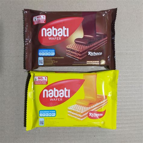 Jual NABATI WAFER ECERAN 2000 RASA COKLAT DAN KEJU Shopee Indonesia