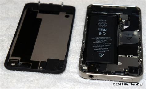 How To Easily Remove Install And Replace An Apple Iphone 4s Battery Video Hightechdad™