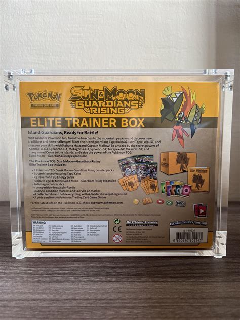 Sun Moon Guardian Rising Elite Trainer Box Pokémon TCG ETB Hobbies