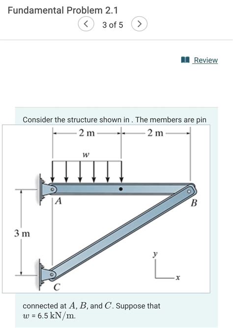 Solved Determine The X And Y Components Of Reaction At C Course Hero