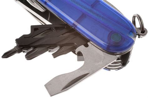 Victorinox CyberTool mit 34 Funktionen blau transparent Günstiger