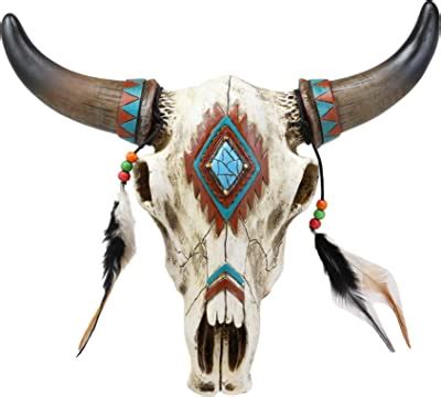 Amazon Bestgiftever Wall Hanging Rustic Southwest Bull Skull With