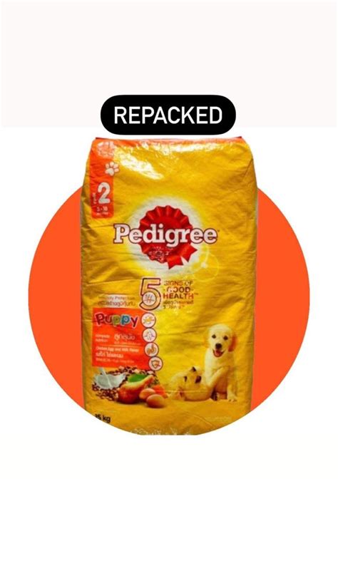 Pedigree Puppy Dog Food Repacked 1kg Pet Supplies Pet Food On Carousell