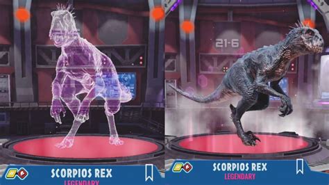 Unlock Legendary Scorpios Rex Jurassic World Alive Youtube