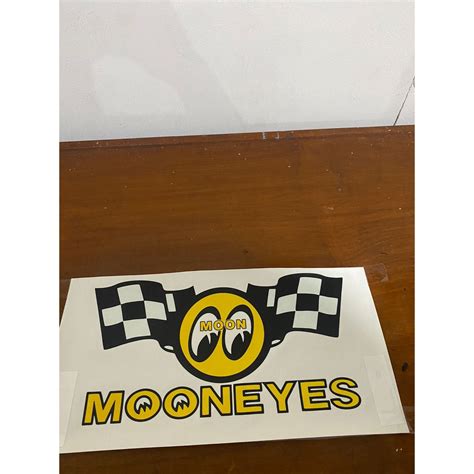 Sticker MOONEYES STICKER Motorcycle STICKER STICKER MOONEYES FLAG BIG