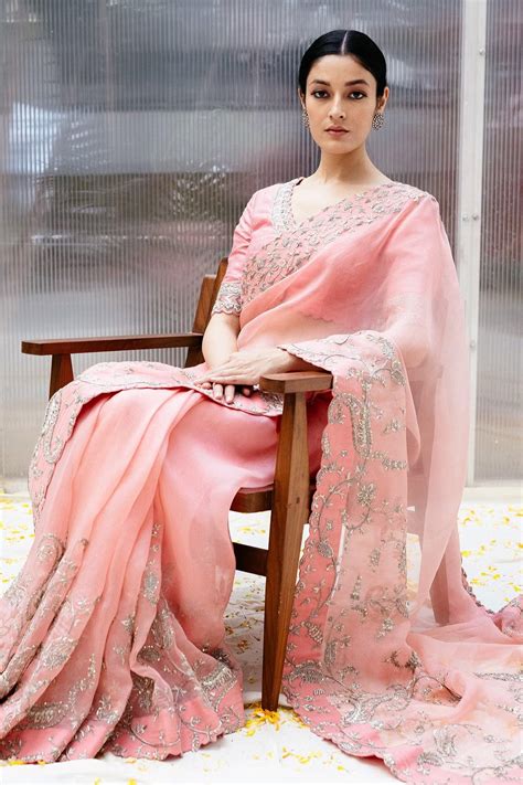 Designer Organza Sarees Handpicked For A Stunning Summer Wedding Look