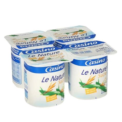 Yaourt nature sucré Cdiscount Au quotidien