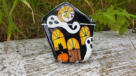 Rock Painting House Painting Rock Artists Schmidt Haunted House