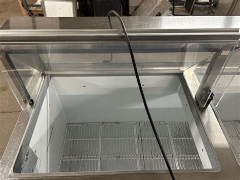 Master Bilt Dd Straight Glass Ice Cream Dipping Cabinet Ebay