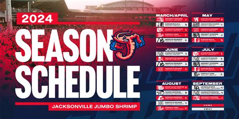 Jacksonville Jumbo Shrimp Schedule 2024 Elita Anne Corinne