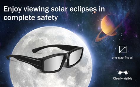 Amazon Solar Eclipse Glasses Approved Pack Ce And Iso