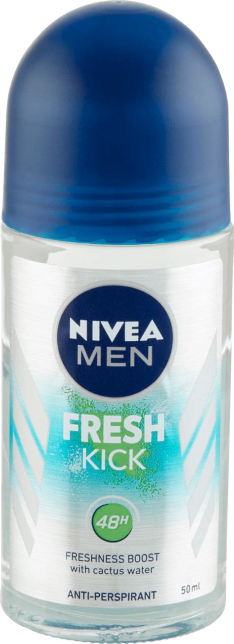 Roll On Nivea Men Fresh Kick Ml Cenoteka