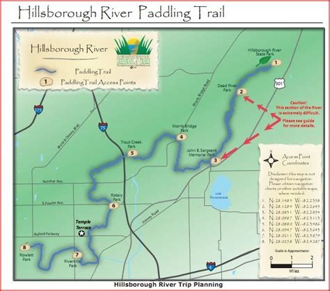 Hillsborough River Map