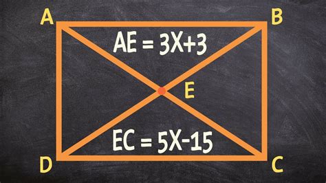 Find The Missing Value Using The Diagonals And Properties Of A