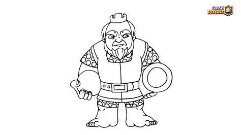 Coloriage Clash Royale - Coloriage Clash Royale - Coloriage gratuit à imprimer
