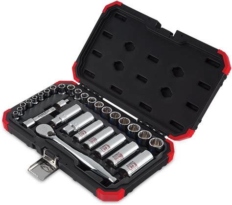 Amazon Sunex Inch And Inch Drive Chrome Socket Set