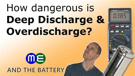 Battery Over Discharge How Influence On Voltage Internal Resistance