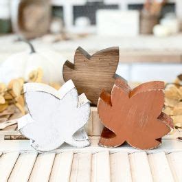 Rustic Autumn Leaves Set of 3 | Antique Farmhouse