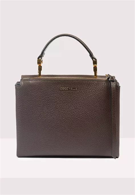 Buy Coccinelle Arlettis Signature Small Top Handle Bag Online