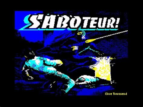 Saboteur Remastered By Clive Townsend Zx Spectrum Youtube