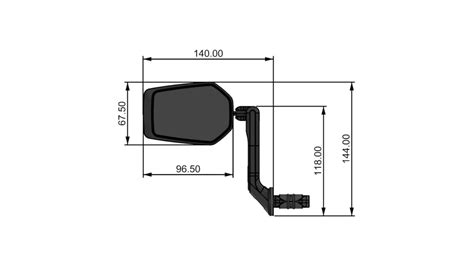 CONTEC Rückspiegel E View Evo M universell Fahrradwerk net