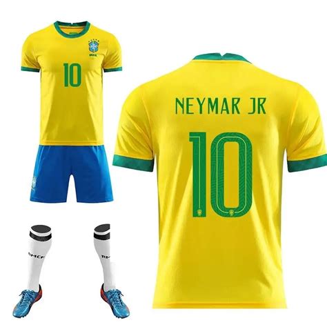 Brazil Team Jersey Home And Away National Team Football Jersey