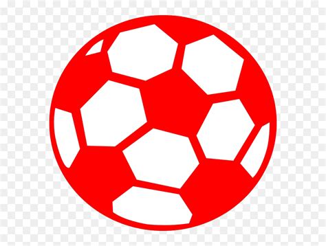 Soccer Ball Clipart Red - Blue Soccer Ball Clipart, HD Png Download - vhv