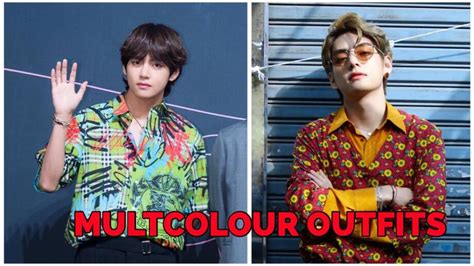 BTS V Aka Kim Taehyung Has The Hottest Looks In Multicolour Outfits: Have A Look | IWMBuzz