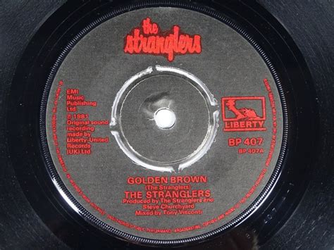 The Stranglers - Golden Brown (7 inch Single) - Top Hat Records