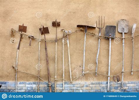 Ancient Chinese Farming Tools Stock Image Image Of Traditions