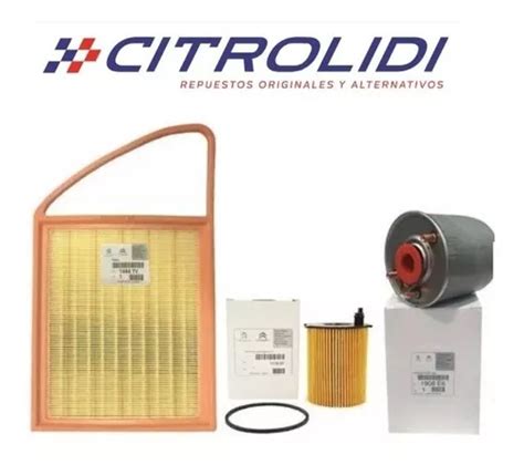 Kit De Filtros Citroen C4 1 6 Hdi Originales Cuotas sin interés