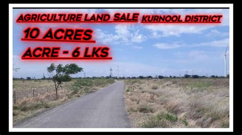 Acre Lks Agricultural Land Sale Kurnool Acres Land