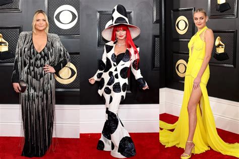 Pics Shania Twain More Dazzle On The 2023 Grammys Carpet