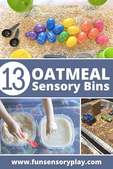 13 Oatmeal Sensory Bin Ideas In 2022 Sensory Bins Sensory Sensory