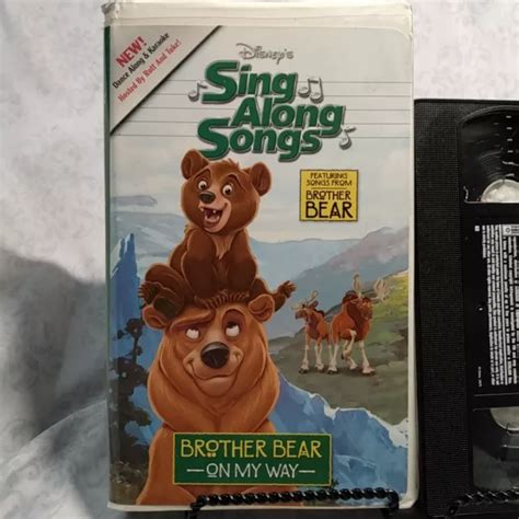 SING ALONG SONGS BROTHER Bear On My Way VHS 2003 3 77 PicClick UK