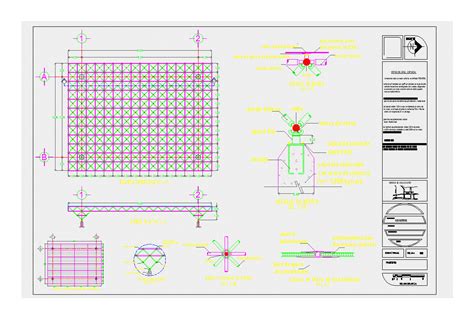 Tridilosa En Dwg Kb Librer A Cad