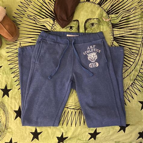 Early 2000s Y2k Abercrombie And Fitch Blue Color Depop