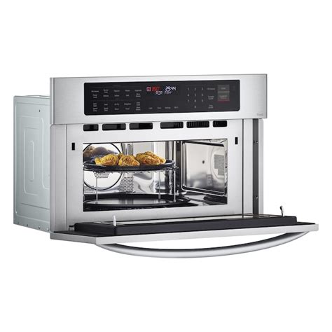 LG 1.7-cu ft 950-Watt 29.75-in Smart Air Fry Built-In Microwave with Sensor Cooking Controls ...