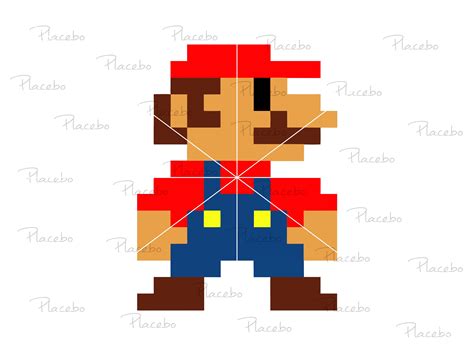 Super Mario Pixel Png Super Mario Pixel Svg Mario Pixel Etsy