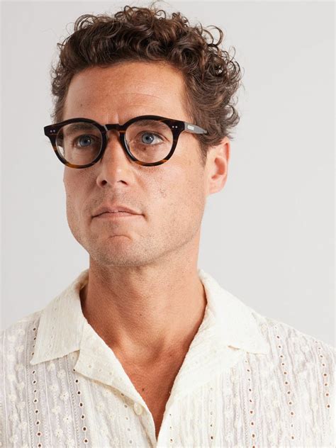 Native Sons Richter Round Frame Tortoiseshell Acetate Optical Glasses Native Sons