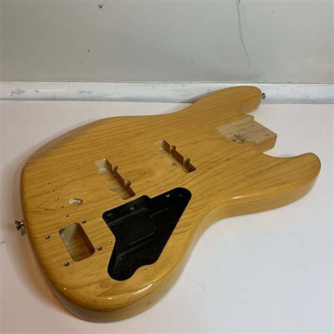 Fender Marcus Miller Mij Jazz Bass Body Natural Reverb