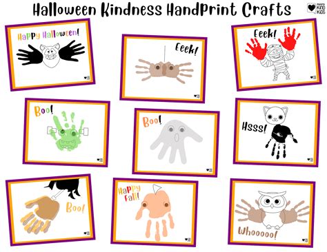 Halloween Handprints Craft to Spread Kindness This Fall